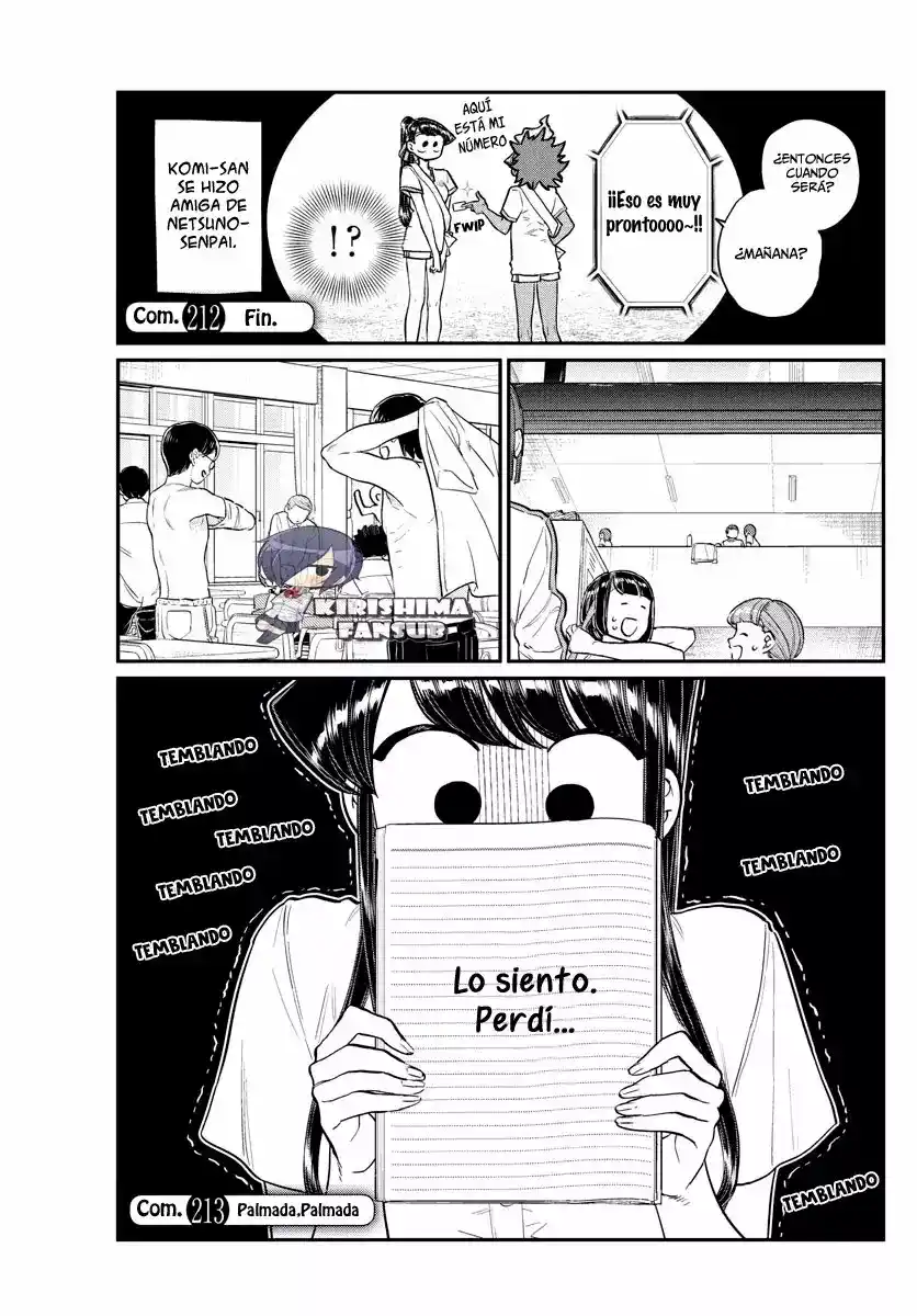 Komi-san Wa, Comyushou Desu. - Capítulo 212 - Página 11 - LectorTMOo