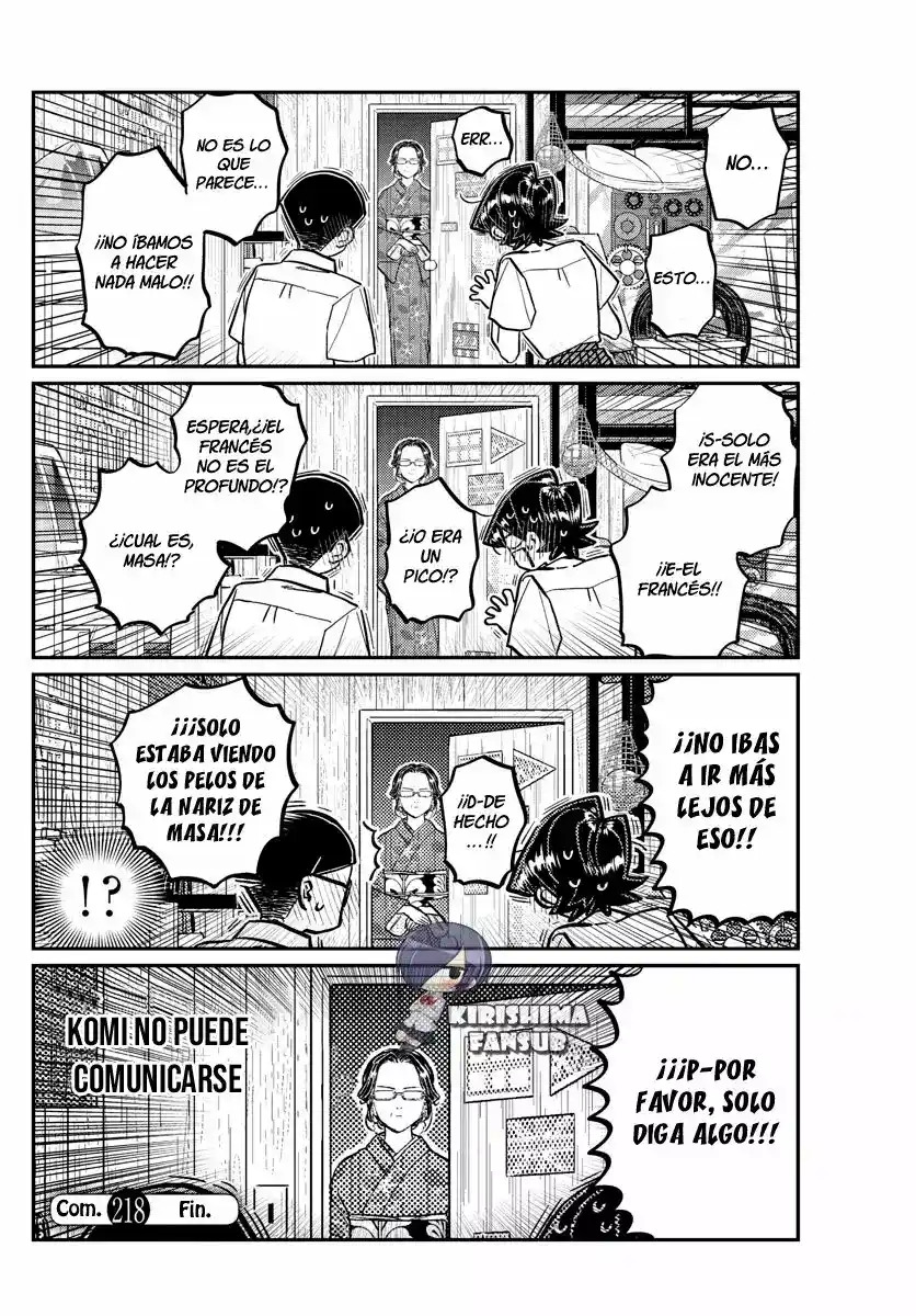 Komi-san Wa, Comyushou Desu. - Capítulo 218 - Página 9 - LectorTMOo