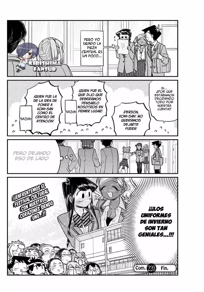 Komi-san Wa, Comyushou Desu. - Capítulo 220 - Página 11 - LectorTMOo
