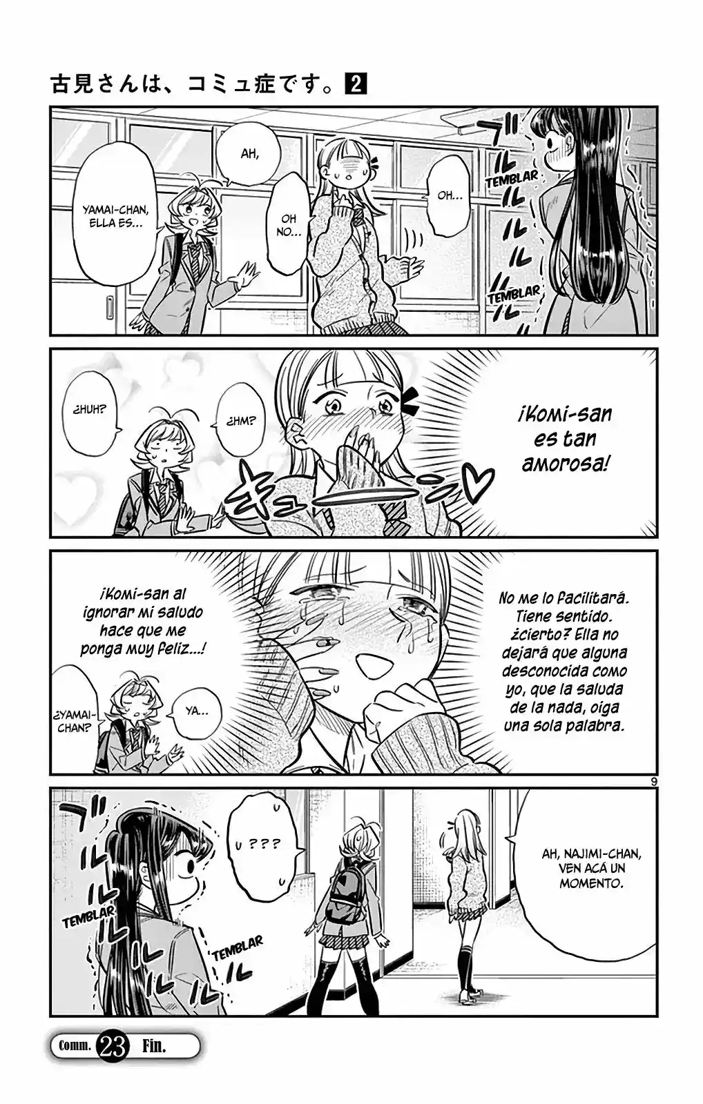 Komi-san Wa, Comyushou Desu. - Capítulo 23 - Página 10 - LectorTMOo