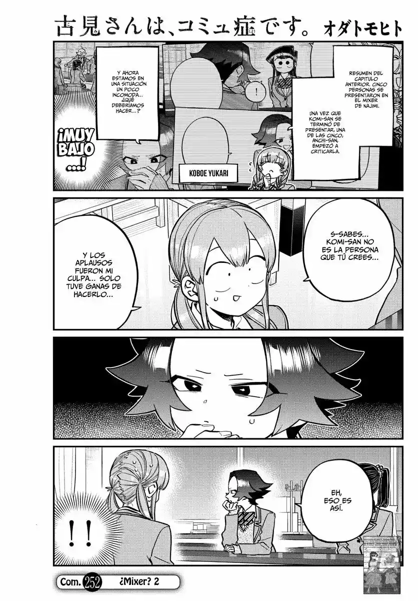 Komi-san Wa, Comyushou Desu. - Capítulo 252 - Página 2 - LectorTMOo