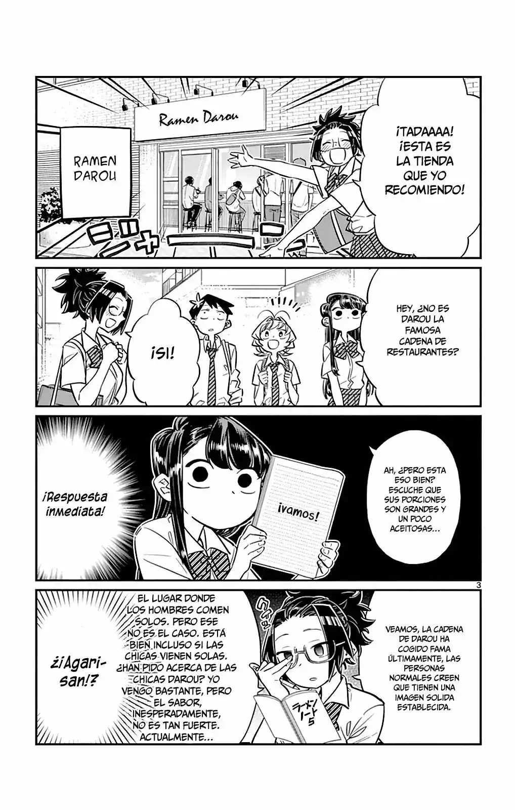 Komi-san Wa, Comyushou Desu. - Capítulo 28 - Página 4 - LectorTMOo