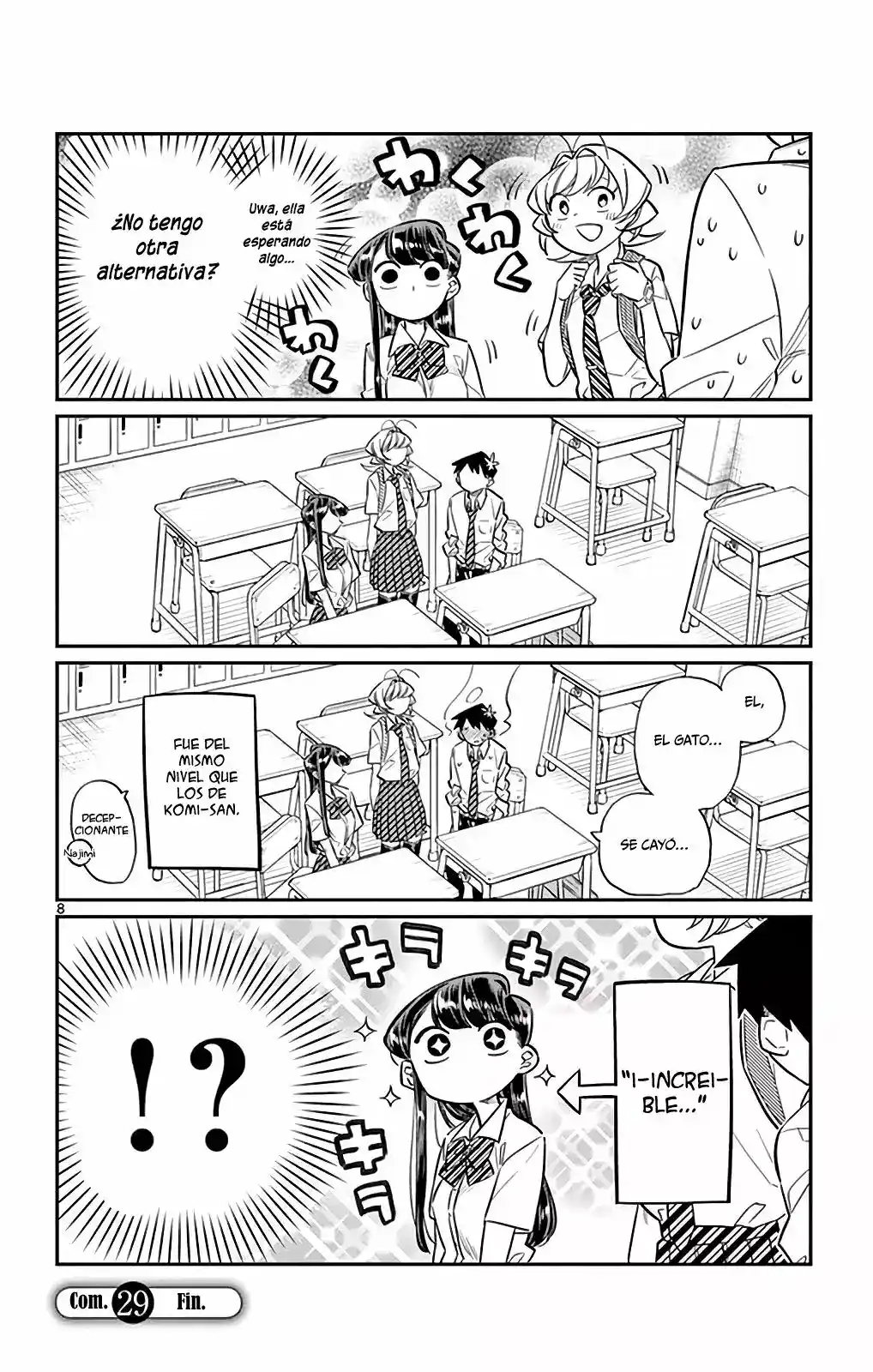 Komi-san Wa, Comyushou Desu. - Capítulo 29 - Página 9 - LectorTMOo