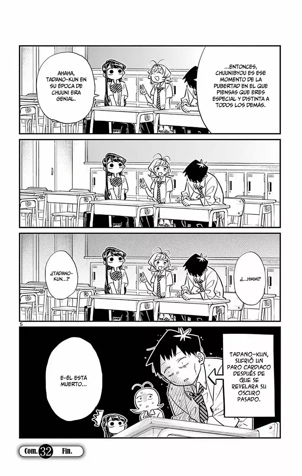 Komi-san Wa, Comyushou Desu. - Capítulo 32 - Página 6 - LectorTMOo