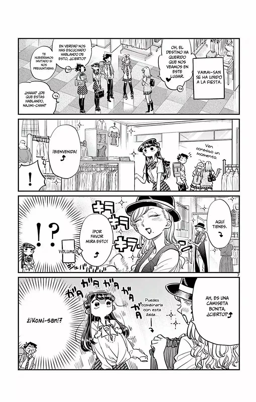 Komi-san Wa, Comyushou Desu. - Capítulo 33 - Página 8 - LectorTMOo