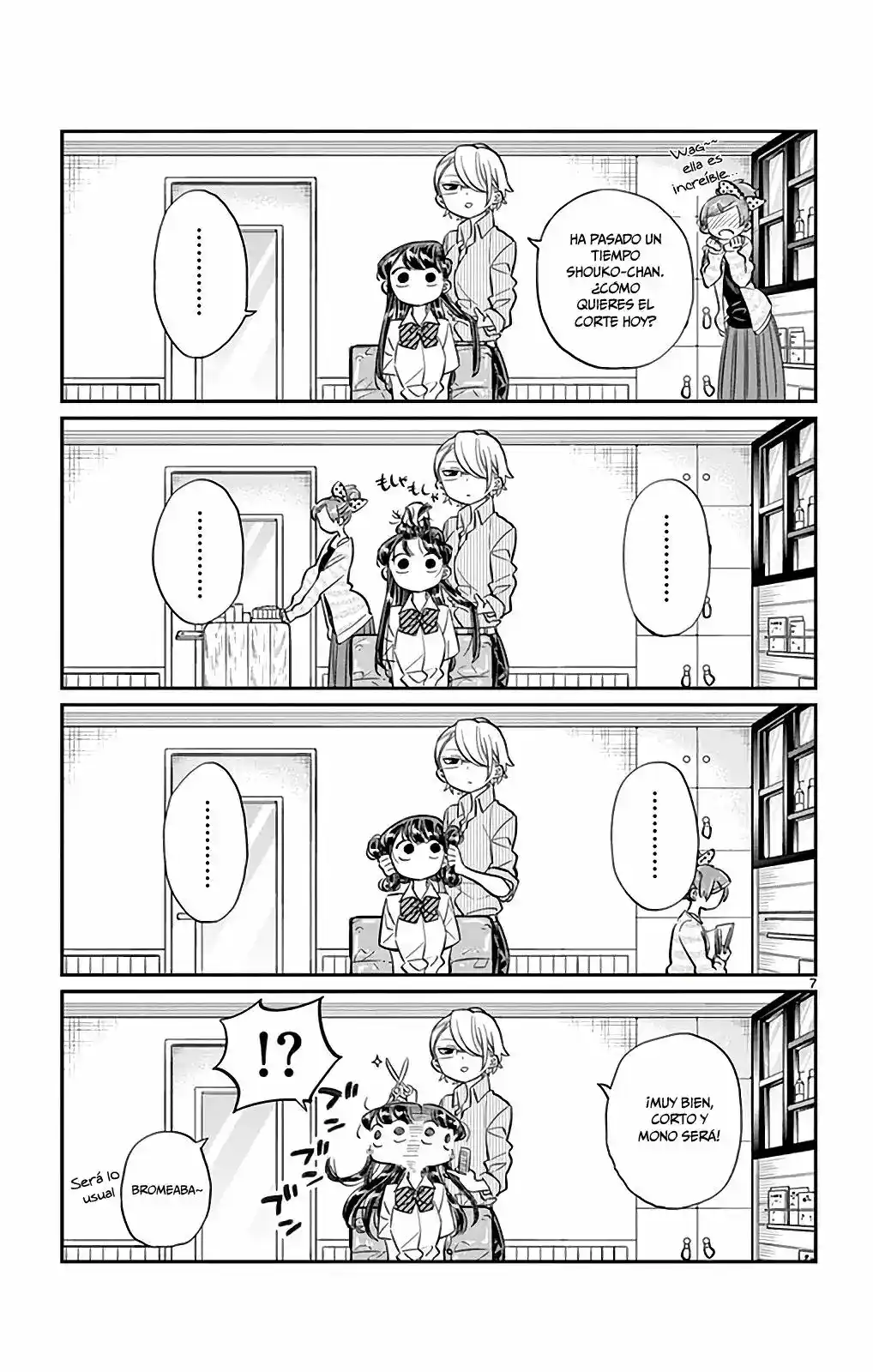 Komi-san Wa, Comyushou Desu. - Capítulo 34 - Página 8 - LectorTMOo