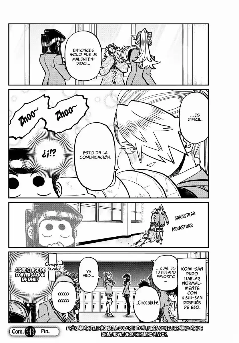 Komi-san Wa, Comyushou Desu. - Capítulo 343 - Página 19 - LectorTMOo