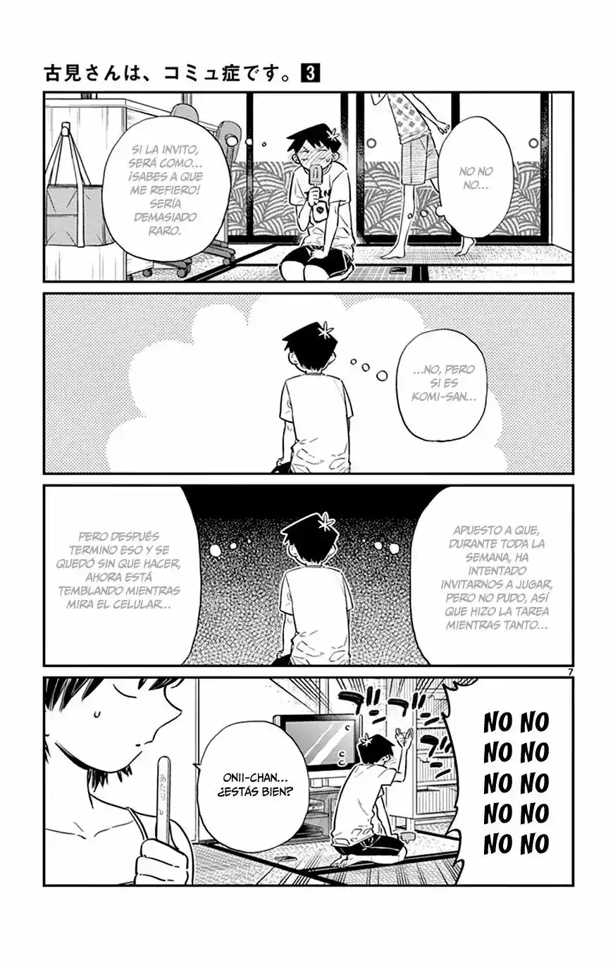 Komi-san Wa, Comyushou Desu. - Capítulo 37 - Página 8 - LectorTMOo