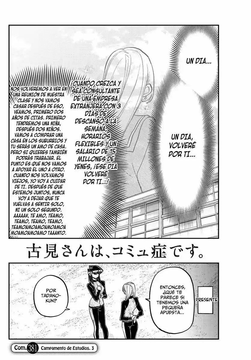 Komi-san Wa, Comyushou Desu. - Capítulo 381 - Página 5 - LectorTMOo