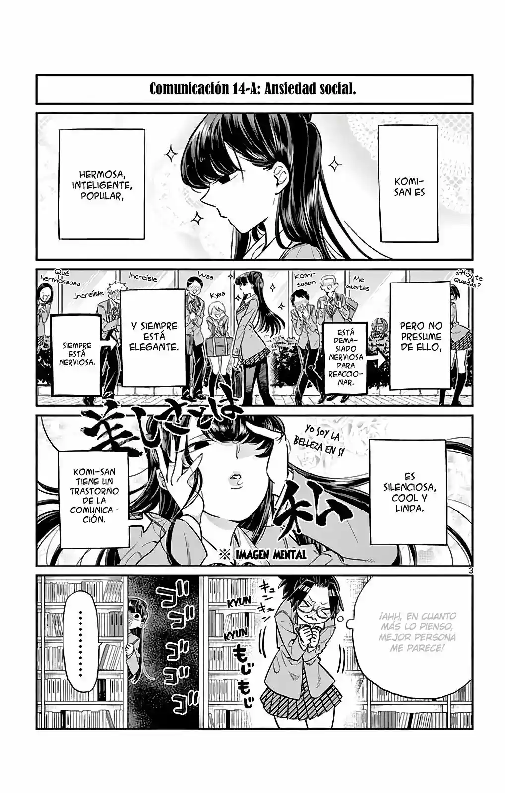 Komi-san Wa, Comyushou Desu. - Capítulo 4 - Página 4 - LectorTMOo