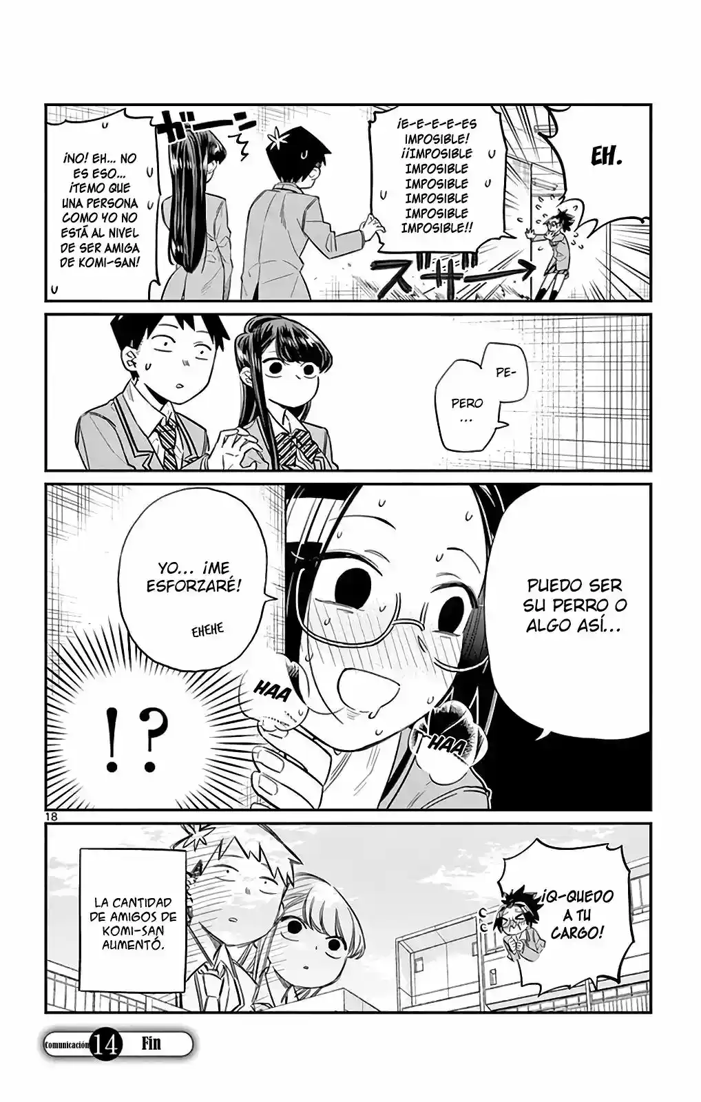 Komi-san Wa, Comyushou Desu. - Capítulo 4 - Página 19 - LectorTMOo