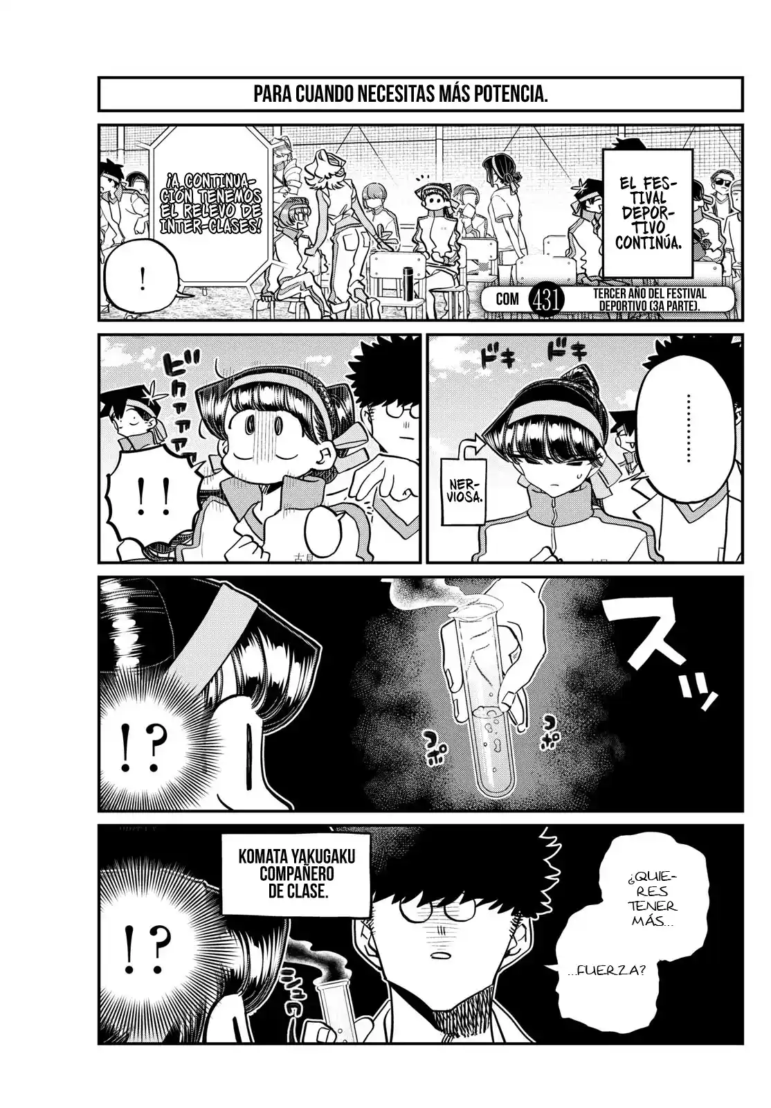 Komi-san Wa, Comyushou Desu. - Capítulo 431 - Página 2 - LectorTMOo