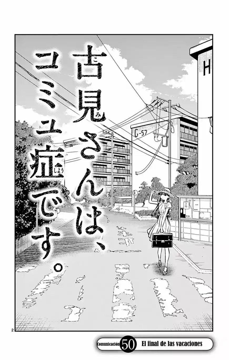 Komi-san Wa, Comyushou Desu. - Capítulo 50 - Página 3 - LectorTMOo