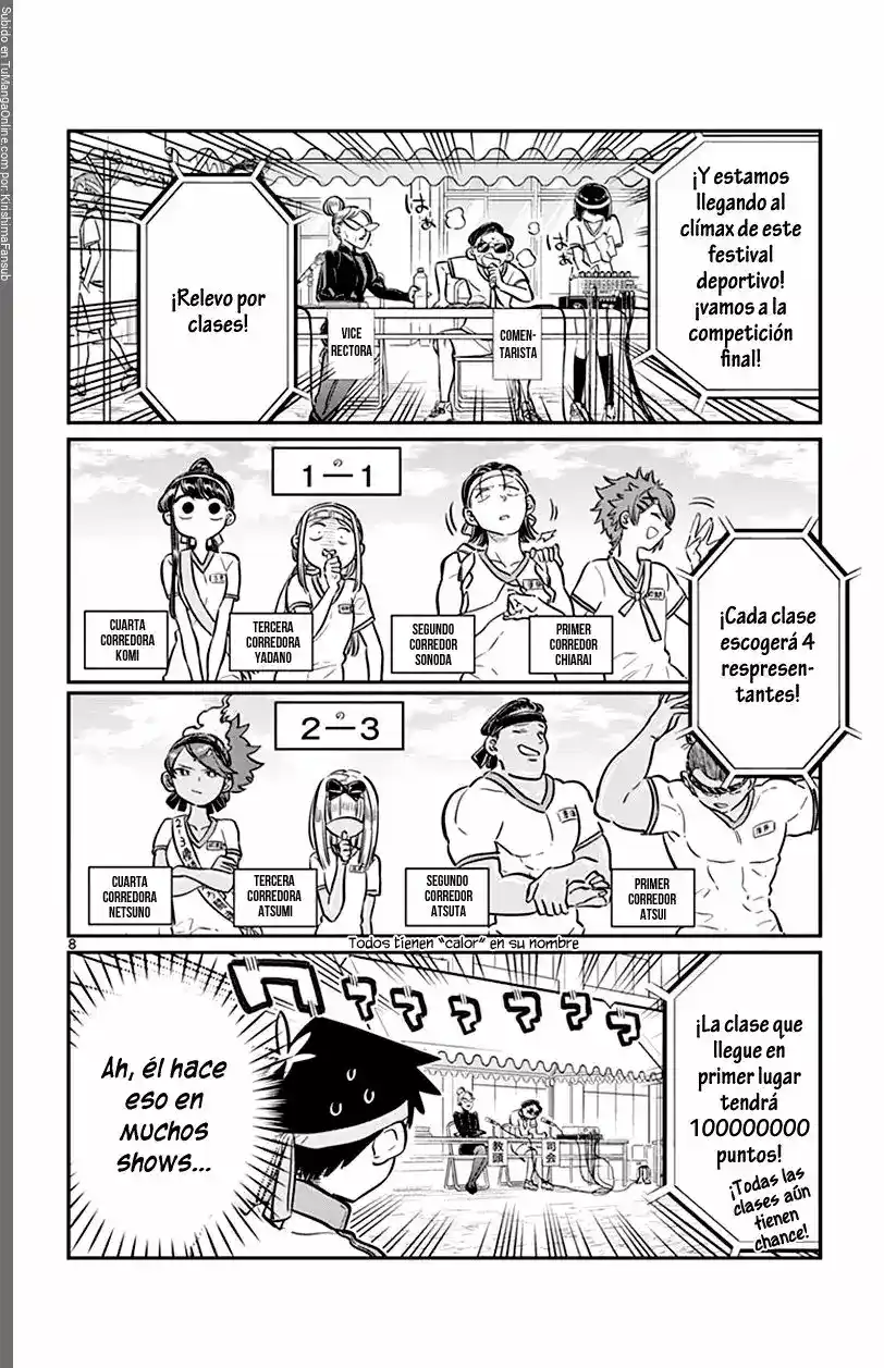 Komi-san Wa, Comyushou Desu. - Capítulo 55 - Página 9 - LectorTMOo