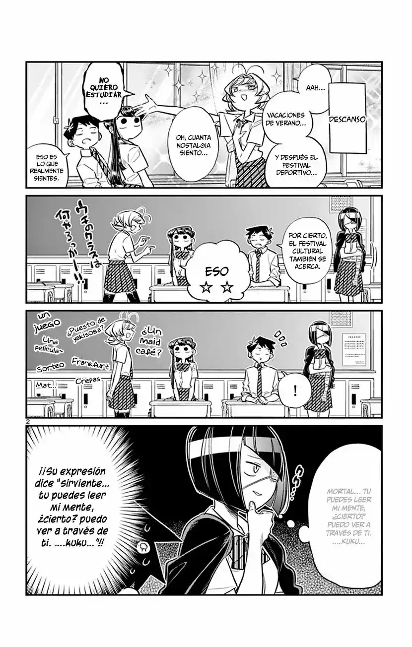Komi-san Wa, Comyushou Desu. - Capítulo 56 - Página 3 - LectorTMOo