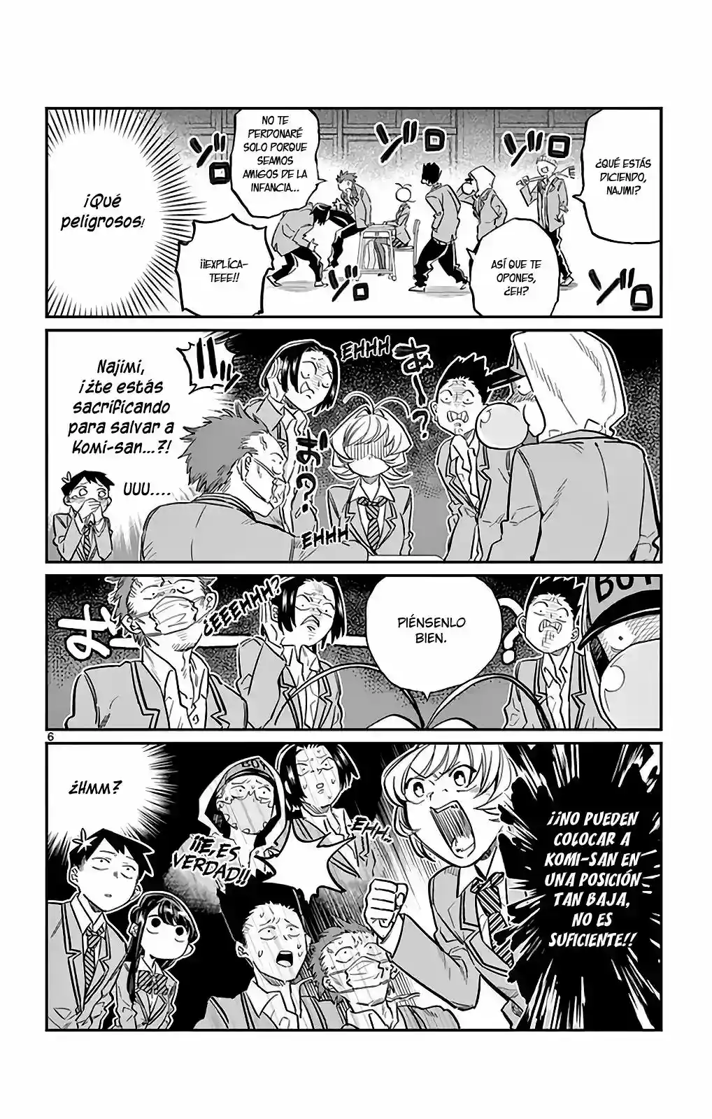 Komi-san Wa, Comyushou Desu. - Capítulo 6 - Página 7 - LectorTMOo