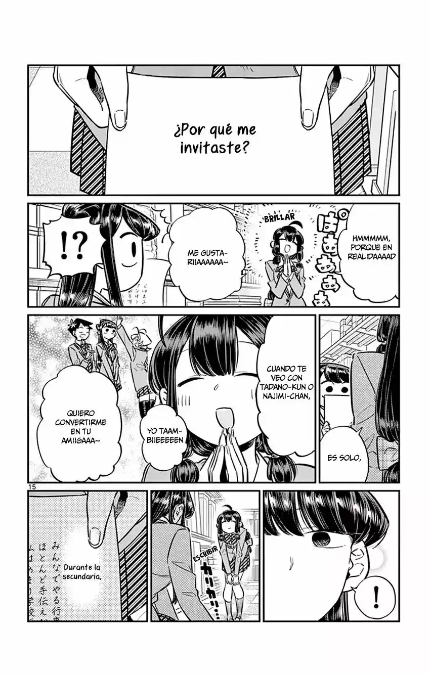 Komi-san Wa, Comyushou Desu. - Capítulo 64 - Página 17 - LectorTMOo