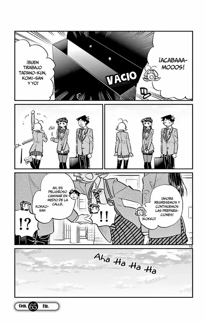 Komi-san Wa, Comyushou Desu. - Capítulo 65 - Página 14 - LectorTMOo