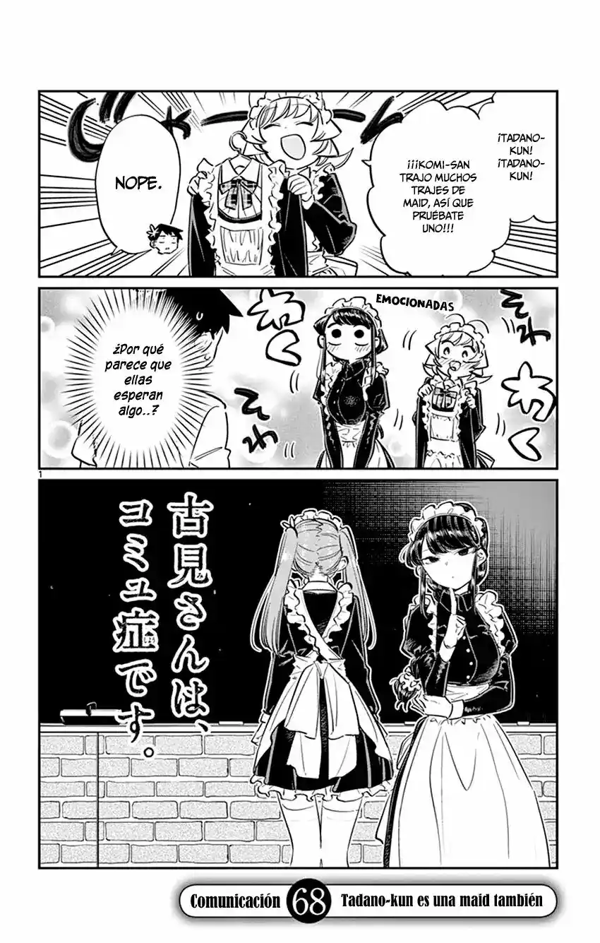Komi-san Wa, Comyushou Desu. - Capítulo 68 - Página 2 - LectorTMOo