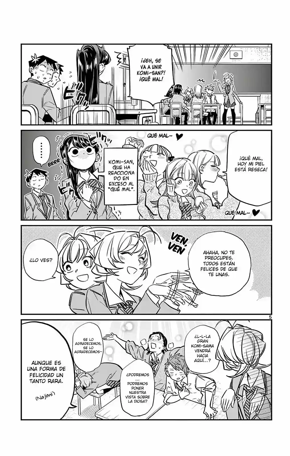 Komi-san Wa, Comyushou Desu. - Capítulo 7 - Página 6 - LectorTMOo