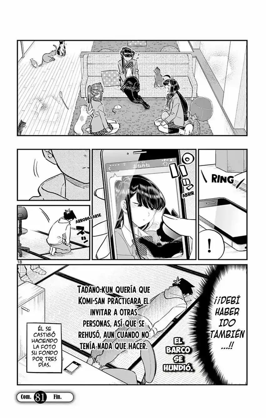 Komi-san Wa, Comyushou Desu. - Capítulo 81 - Página 19 - LectorTMOo