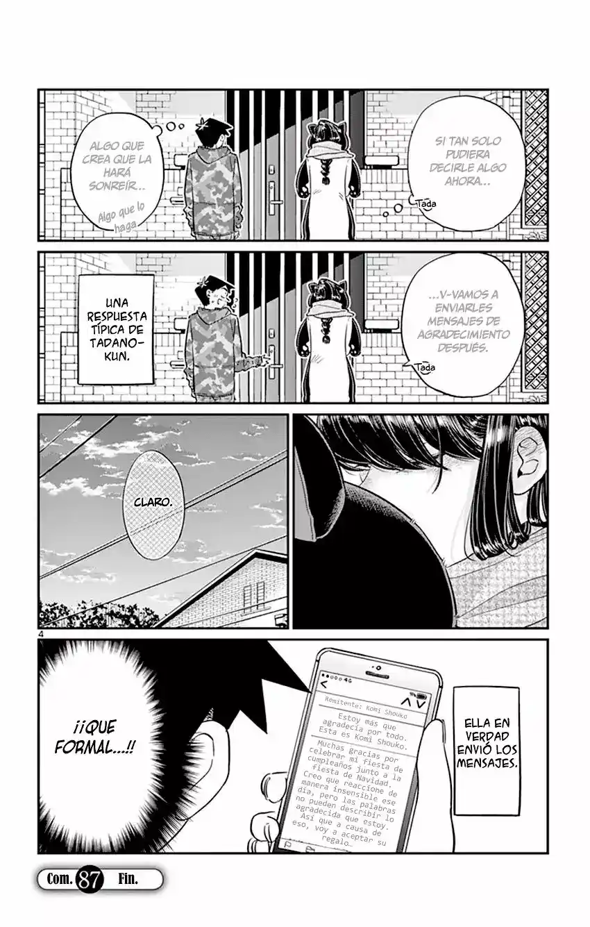 Komi-san Wa, Comyushou Desu. - Capítulo 87 - Página 5 - LectorTMOo