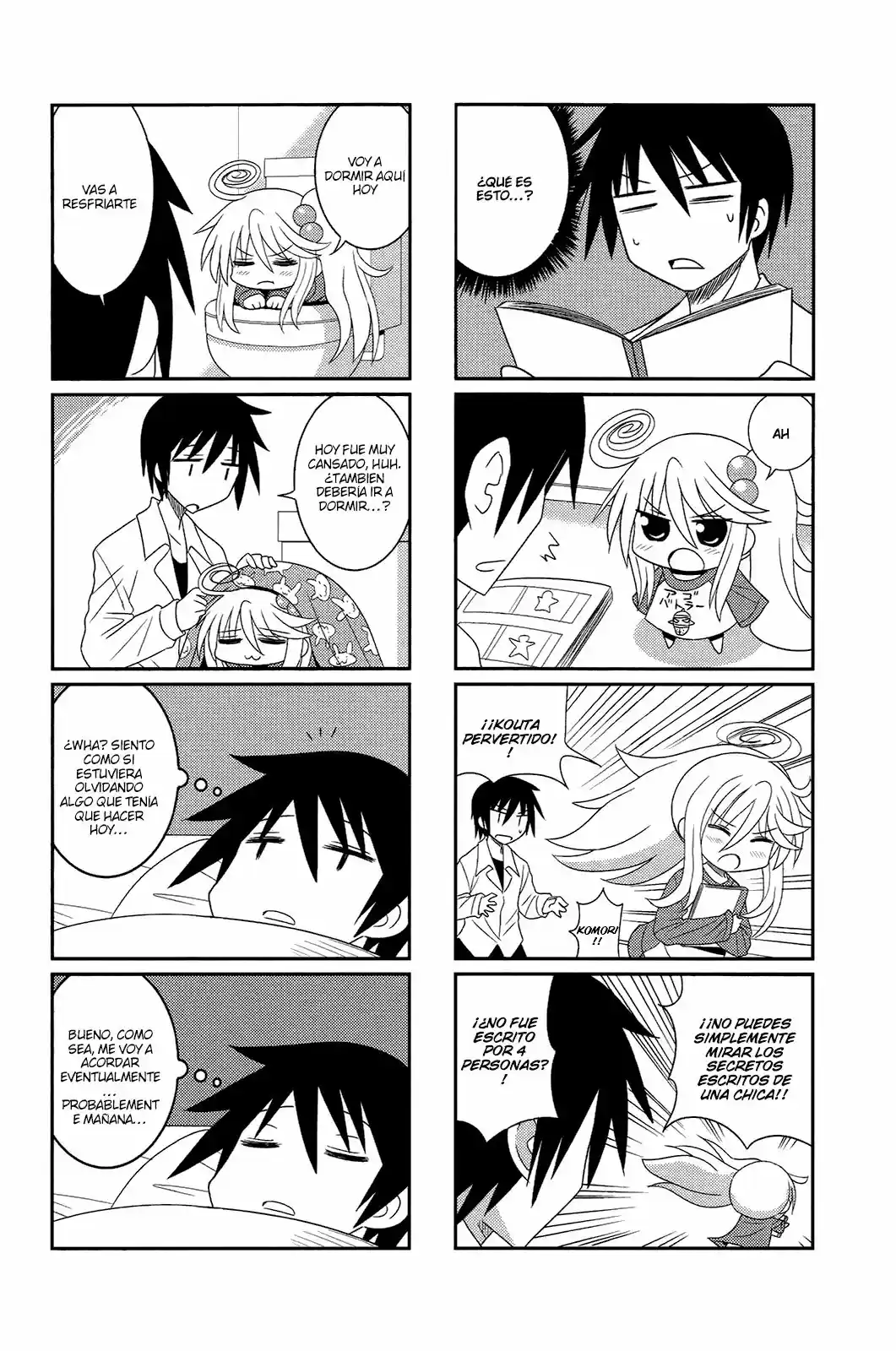 Komori-chan Ha Yaruki Wo Dase - Capítulo 4 - Página 8 - LectorTMOo