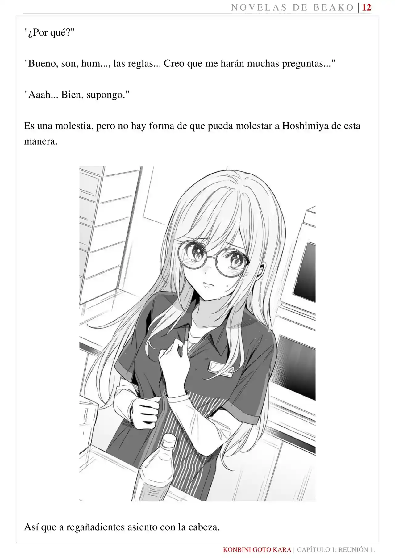 Konbini Goto Kara Tasuketa Jimi Tenin Ga, Onaji Kurasu No Ubude Kawaii Gyarudatta - Capítulo 1.10 - Página 14 - LectorTMOo