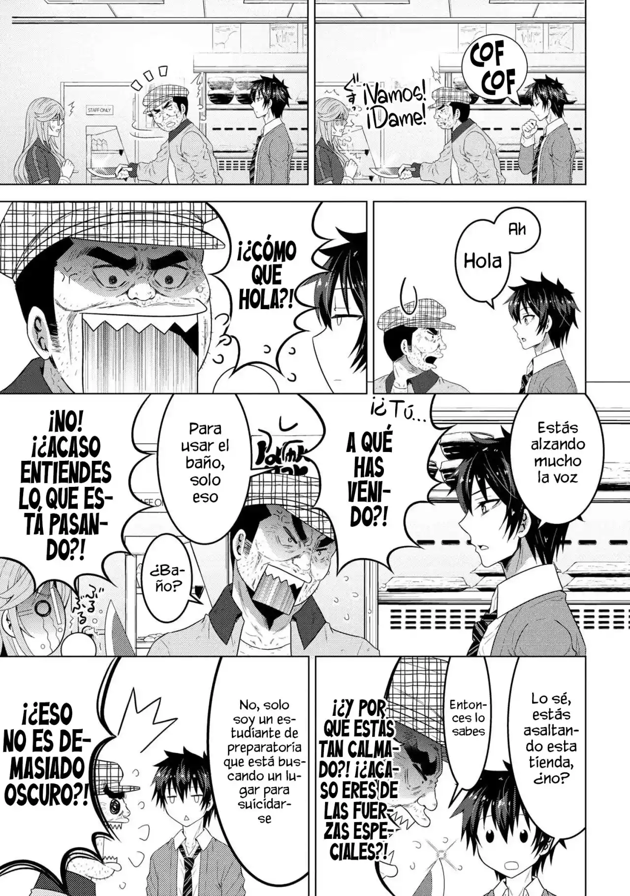 Konbini Goto Kara Tasuketa Jimi Tenin Ga, Onaji Kurasu No Ubude Kawaii Gyarudatta - Capítulo 1 - Página 16 - LectorTMOo