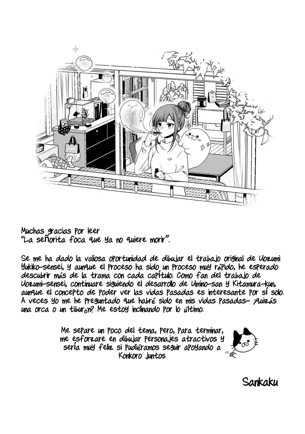 Kondo Wa Korosaretakunai Azarashi-San - Capítulo 12.50 - Página 6 - LectorTMOo