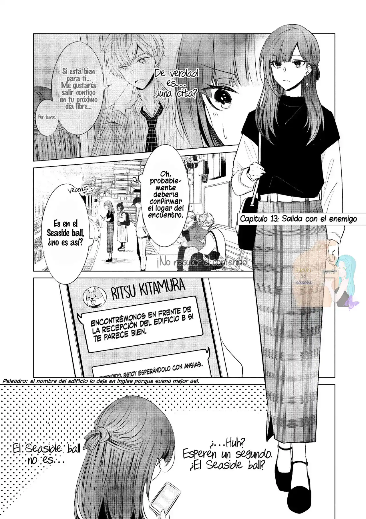 Kondo Wa Korosaretakunai Azarashi-San - Capítulo 13 - Página 4 - LectorTMOo