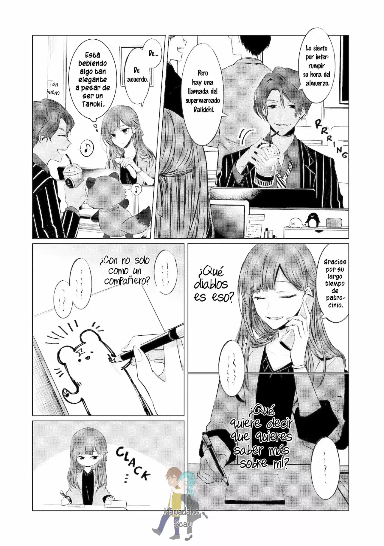 Kondo Wa Korosaretakunai Azarashi-San - Capítulo 4 - Página 3 - LectorTMOo