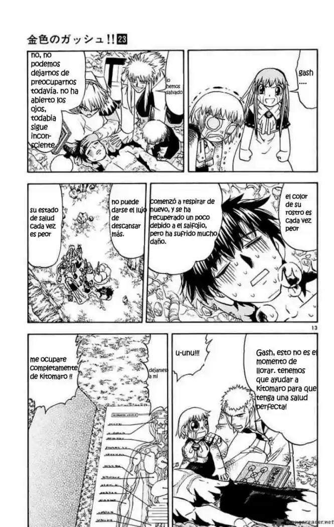 Konjiki No Gash Bell - Capítulo 216 - Página 13 - LectorTMOo