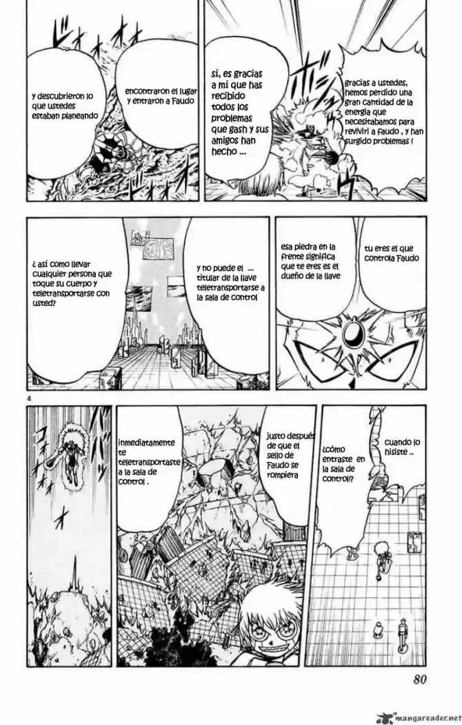Konjiki No Gash Bell - Capítulo 217 - Página 4 - LectorTMOo