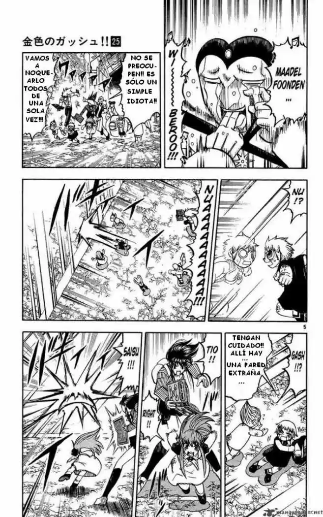 Konjiki No Gash Bell - Capítulo 237 - Página 5 - LectorTMOo