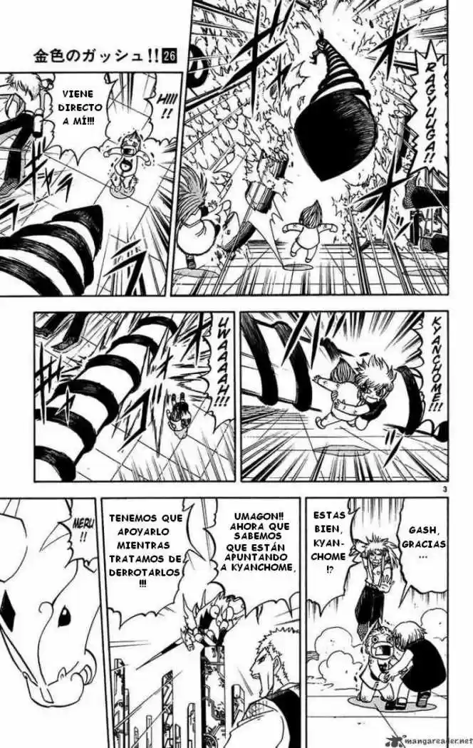 Konjiki No Gash Bell - Capítulo 246 - Página 3 - LectorTMOo