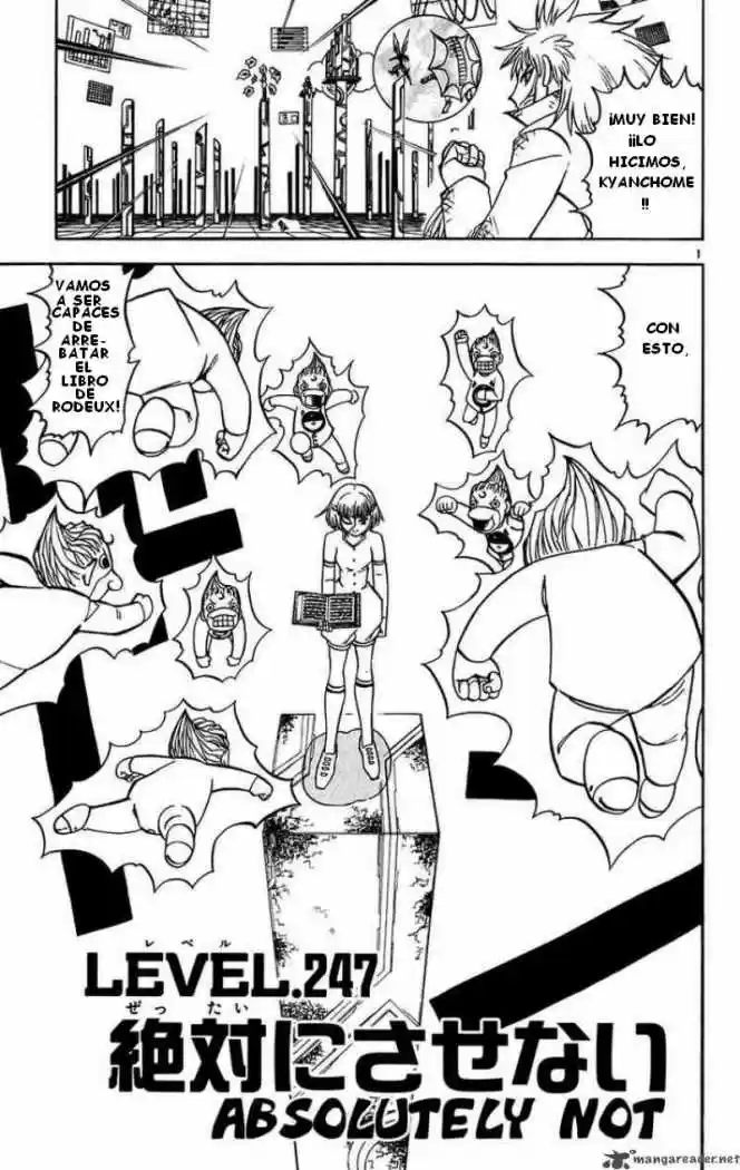 Konjiki No Gash Bell - Capítulo 247 - Página 1 - LectorTMOo