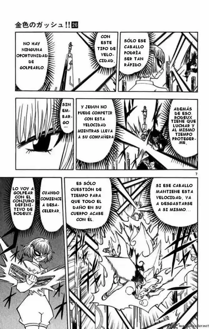 Konjiki No Gash Bell - Capítulo 249 - Página 7 - LectorTMOo