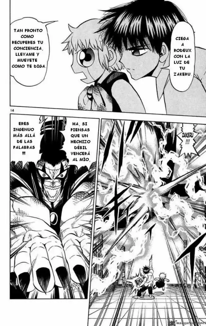 Konjiki No Gash Bell - Capítulo 255 - Página 14 - LectorTMOo