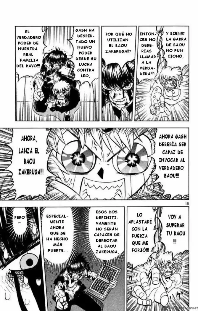 Konjiki No Gash Bell - Capítulo 260 - Página 15 - LectorTMOo