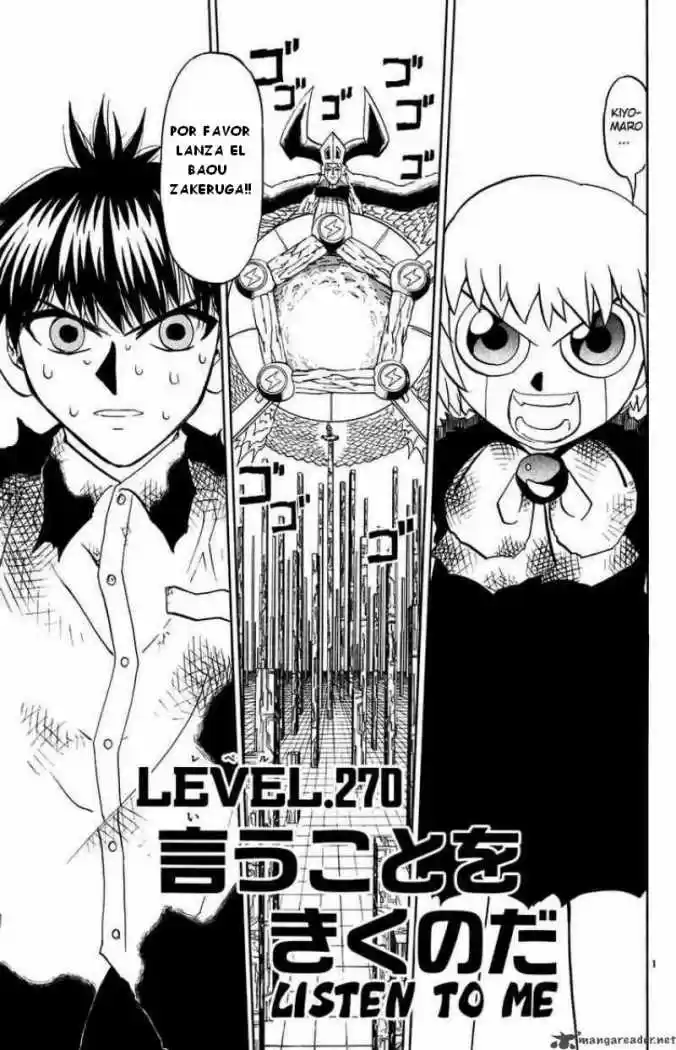 Konjiki No Gash Bell - Capítulo 270 - Página 1 - LectorTMOo