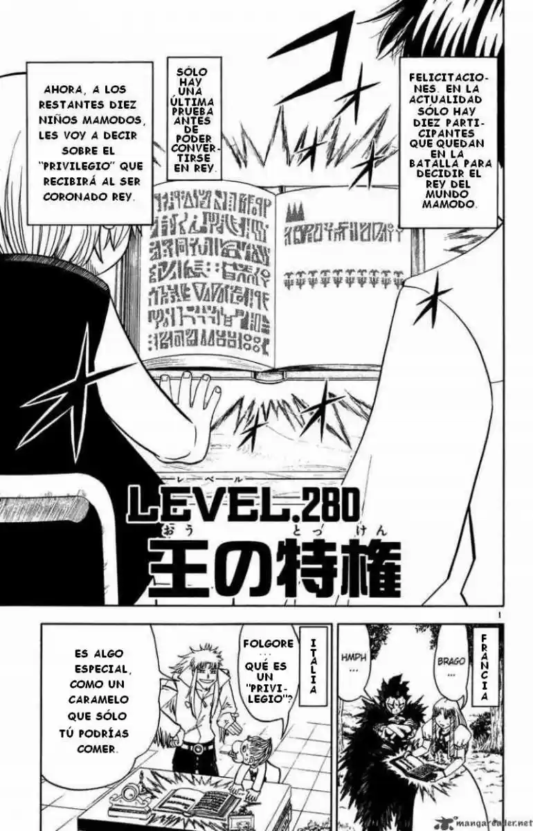 Konjiki No Gash Bell - Capítulo 280 - Página 1 - LectorTMOo