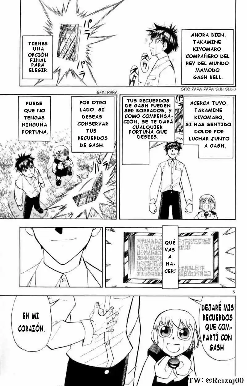 Konjiki No Gash Bell - Capítulo 322 - Página 5 - LectorTMOo