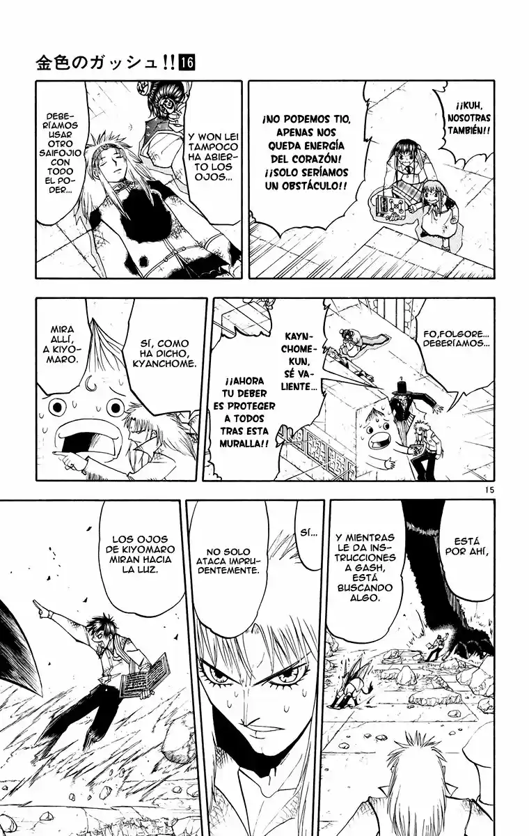 Konjiki no Gash - Capítulo 150 - Página 15 - LectorTMOo