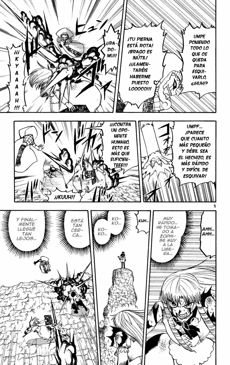 Konjiki no Gash - Capítulo 160 - Página 5 - LectorTMOo