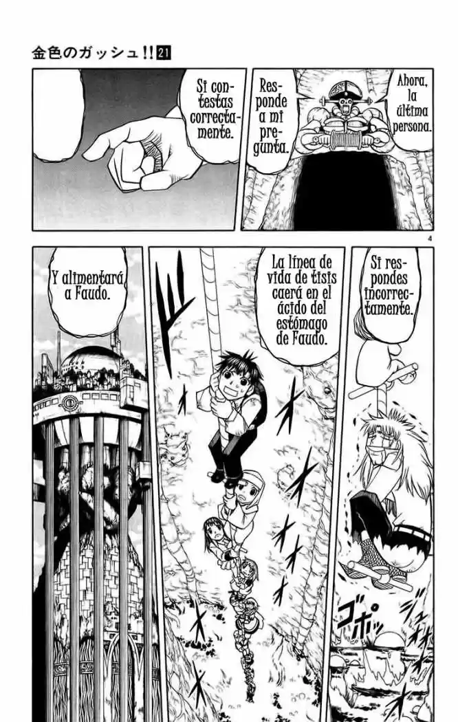 Konjiki no Gash - Capítulo 200 - Página 4 - LectorTMOo