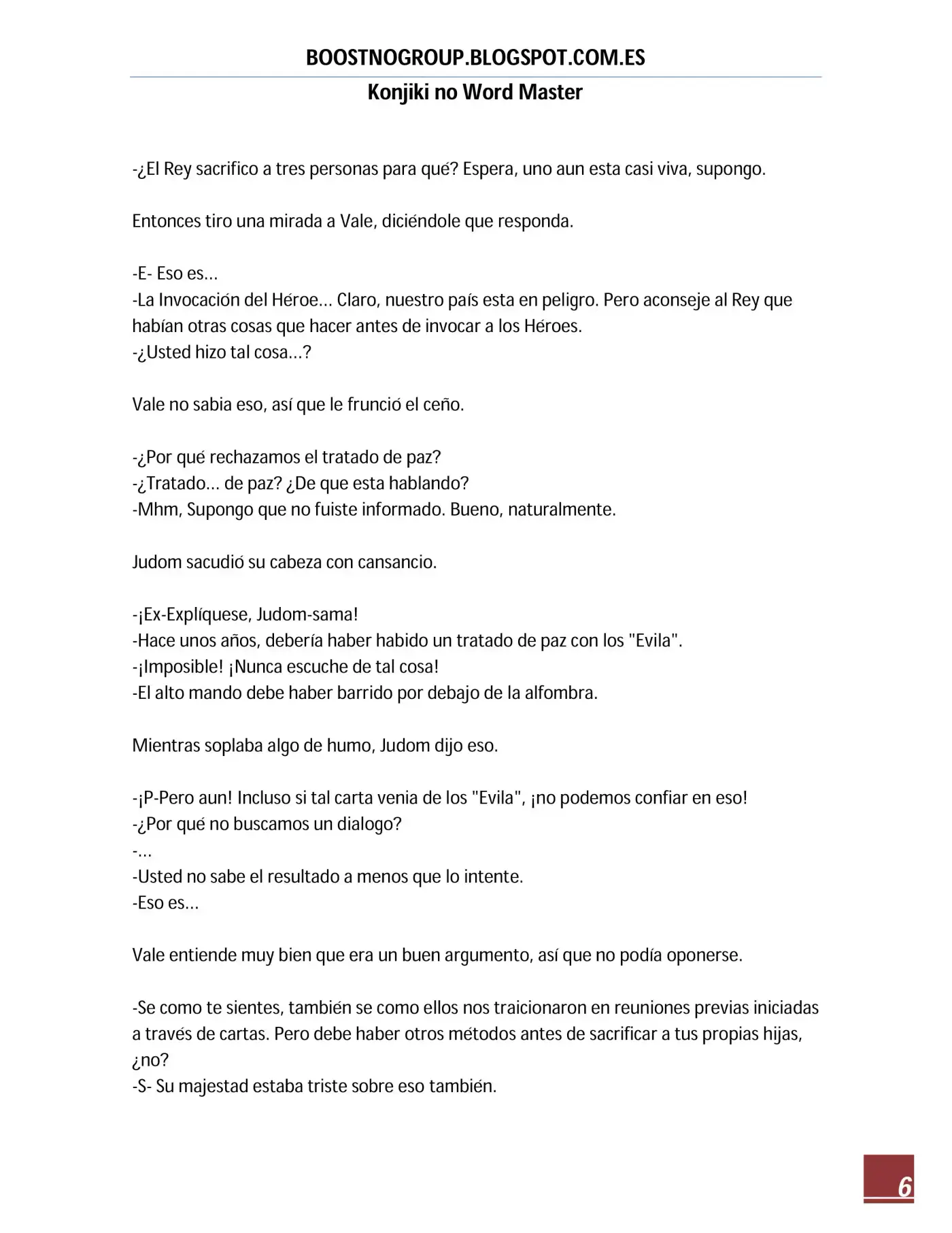Konjiki No Word Master (novela) - Capítulo 17 - Página 7 - LectorTMOo
