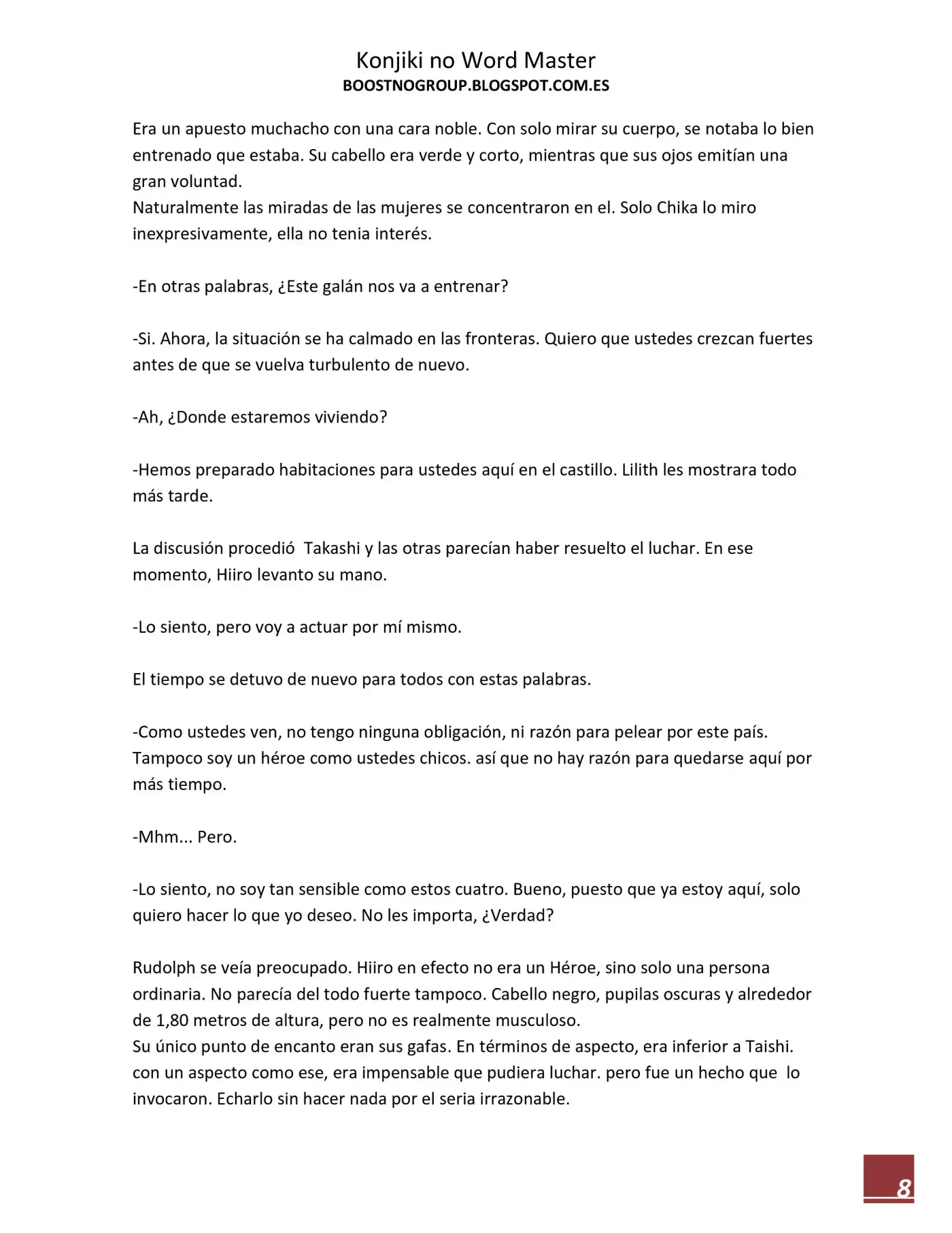 Konjiki No Word Master (novela) - Capítulo 2 - Página 9 - LectorTMOo