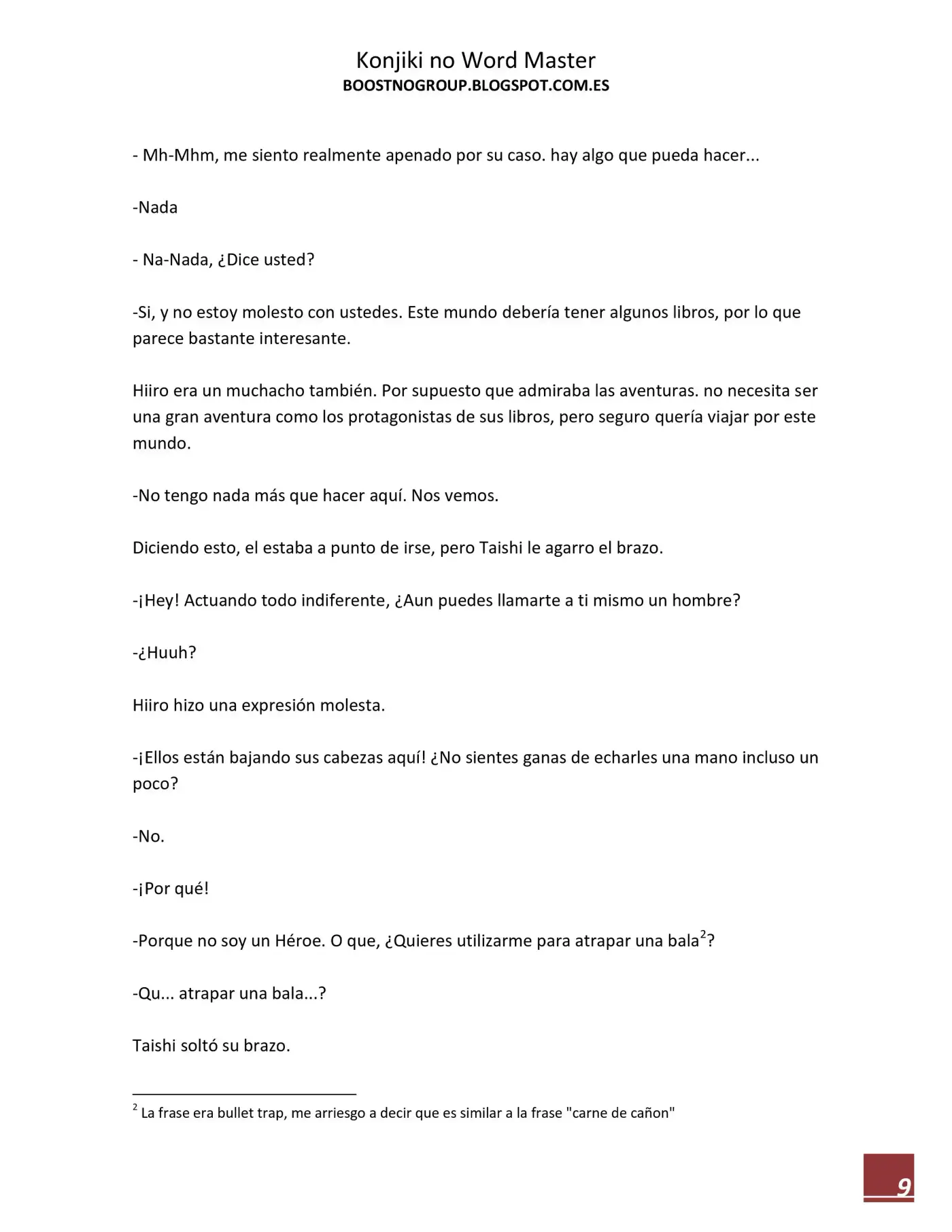 Konjiki No Word Master (novela) - Capítulo 2 - Página 10 - LectorTMOo