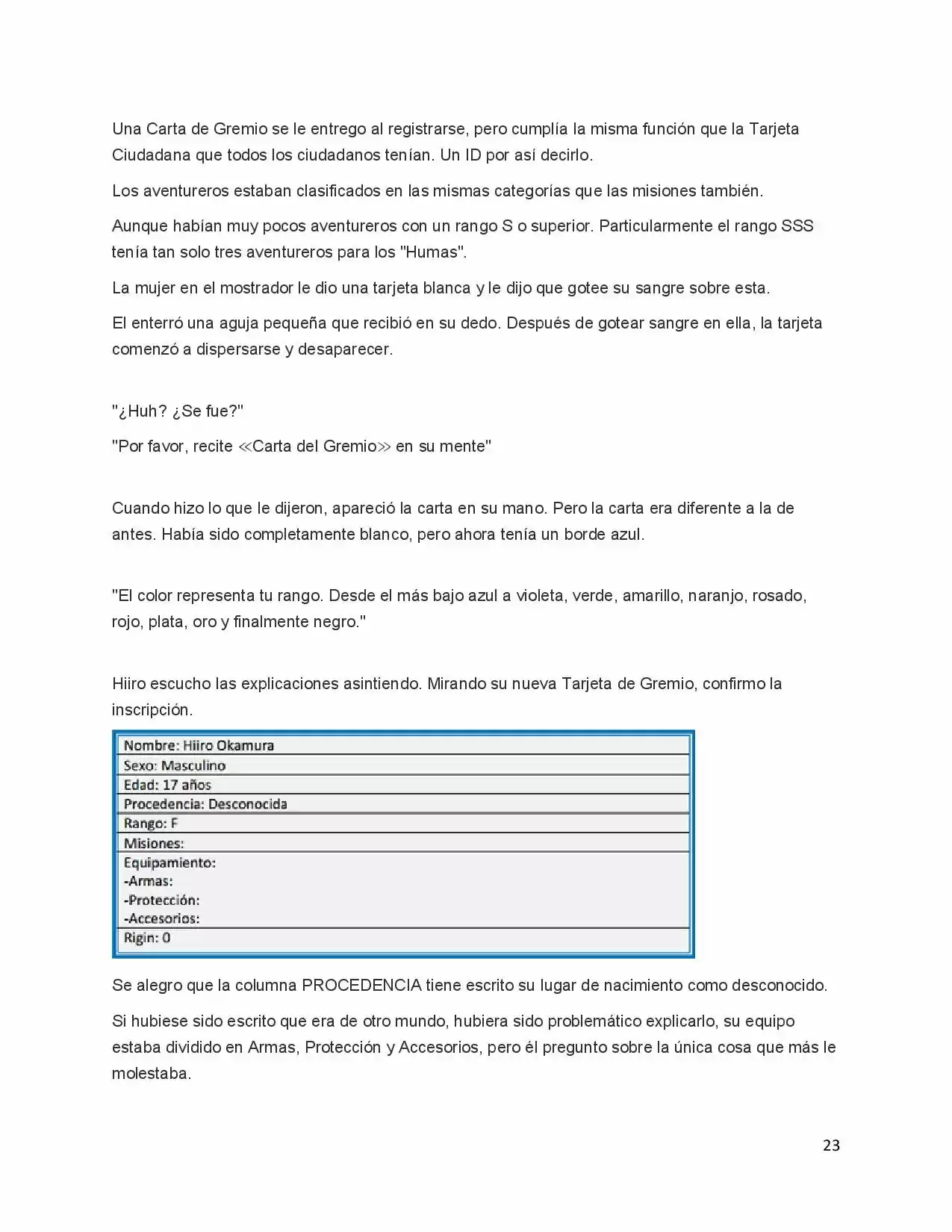 Konjiki No Word Master (novela) - Capítulo 3 - Página 2 - LectorTMOo